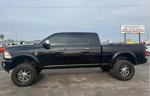 Black Clear Coat/Bright Silver Metallic Clear Coat 2012 RAM 3500 Laramie