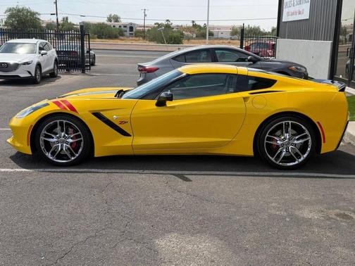 Velocity Yellow Tintcoat 2015 Chevrolet Corvette Stingray Z51