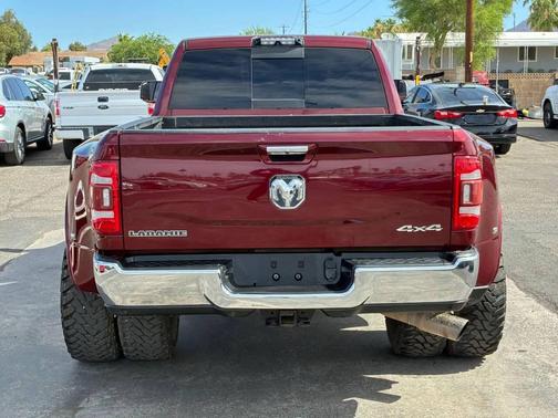 Delmonico Red Pearlcoat 2019 RAM 3500 Laramie Mega Cab 4x4 6'4' Box