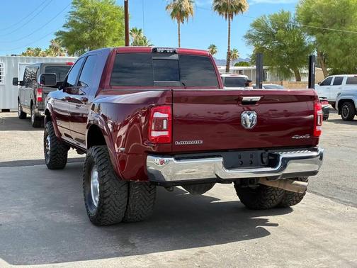Delmonico Red Pearlcoat 2019 RAM 3500 Laramie Mega Cab 4x4 6'4' Box