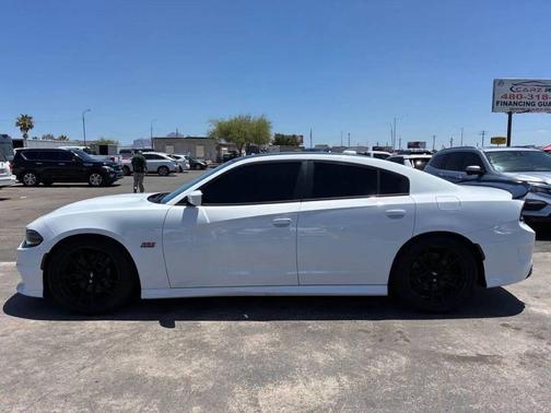 White Knuckle Clearcoat 2019 Dodge Charger R/T Scat Pack