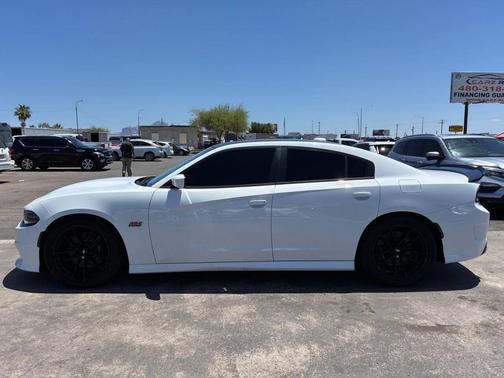 White Knuckle Clearcoat 2019 Dodge Charger R/T Scat Pack