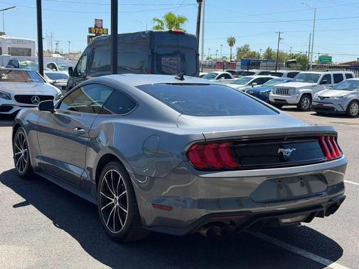 Carbonized Gray Metallic 2022 Ford Mustang EcoBoost