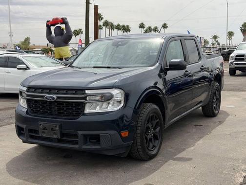 Alto Blue Metallic Tinted Clearcoat 2022 Ford Maverick XLT