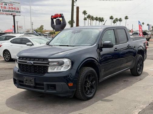 Alto Blue Metallic Tinted Clearcoat 2022 Ford Maverick XLT