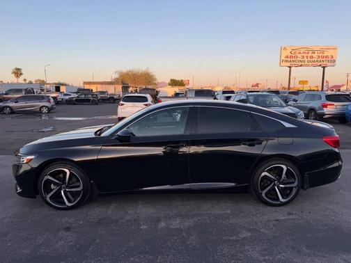 Crystal Black Pearl 2021 Honda Accord Sport SE 1.5T