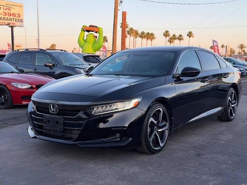 Crystal Black Pearl 2021 Honda Accord Sport SE 1.5T