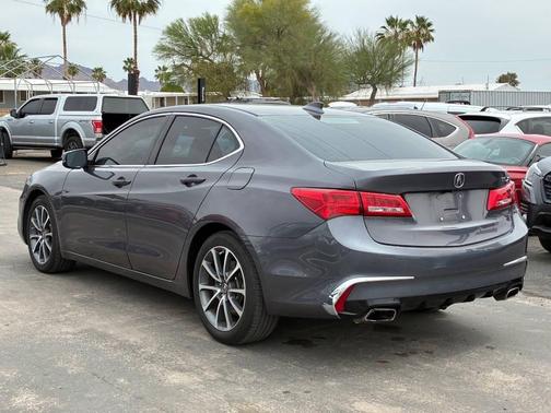 Modern Steel Metallic 2018 Acura TLX V6