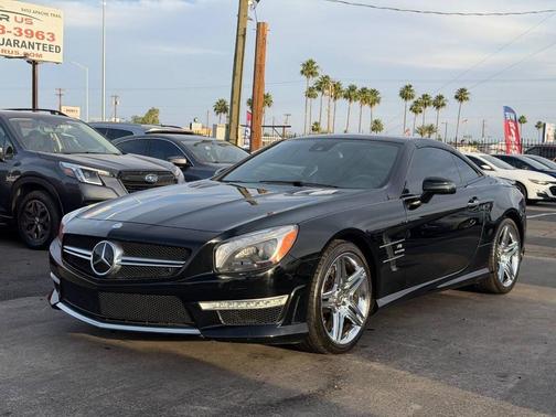 Magnetite Black Metallic 2013 Mercedes-Benz SL-Class SL 63 AMG 2dr Convertible