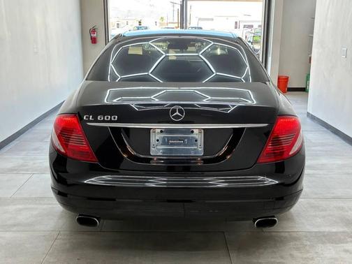 Black 2007 Mercedes-Benz CL-Class CL 600 2dr Coupe