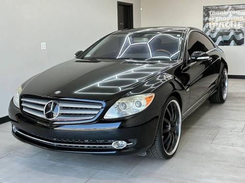 Black 2007 Mercedes-Benz CL-Class CL 600 2dr Coupe