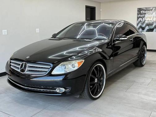Black 2007 Mercedes-Benz CL-Class CL 600 2dr Coupe