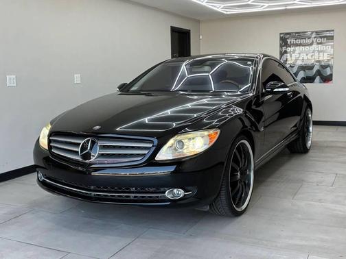 Black 2007 Mercedes-Benz CL-Class CL 600 2dr Coupe
