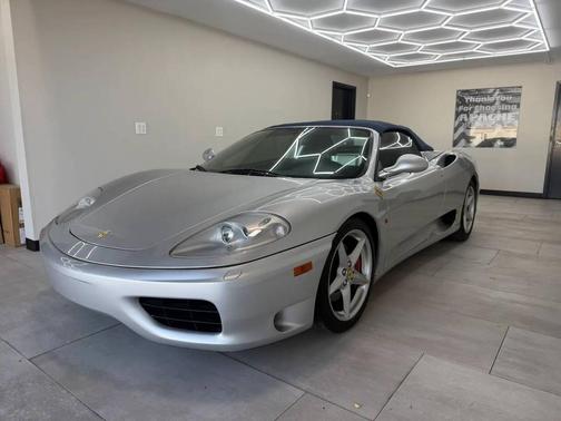 Silver 2001 Ferrari 360 Spider Base