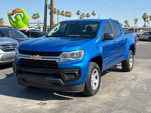 Bright Blue Metallic 2021 Chevrolet Colorado WT