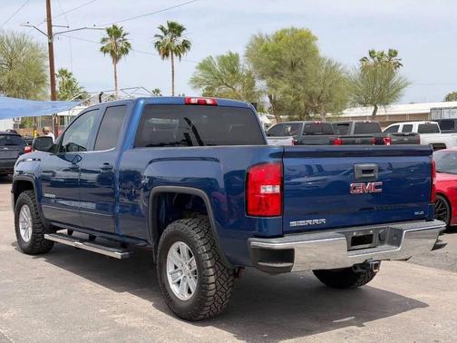Blue Metallic 2015 GMC Sierra 1500 SLE