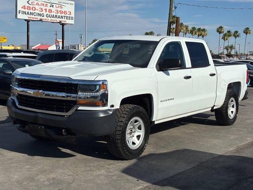 Summit White 2018 Chevrolet Silverado 1500 WT