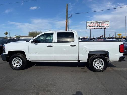 Summit White 2018 Chevrolet Silverado 1500 WT