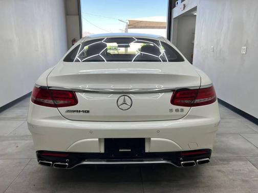 White 2017 Mercedes-Benz AMG S 63 4MATIC