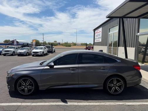 Modern Steel Metallic 2018 Honda Accord Sport