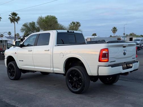 Pearl White 2021 RAM 2500 Laramie Crew Cab 4x4 6'4' Box