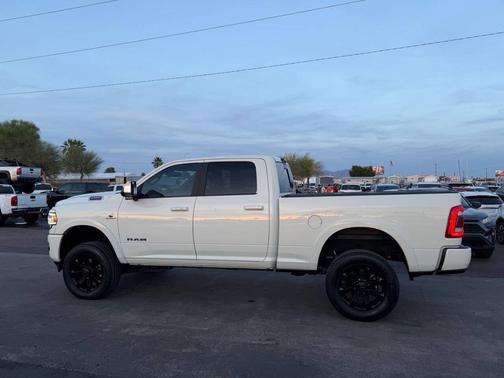 Pearl White 2021 RAM 2500 Laramie Crew Cab 4x4 6'4' Box