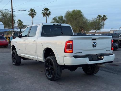 Pearl White 2021 RAM 2500 Laramie Crew Cab 4x4 6'4' Box