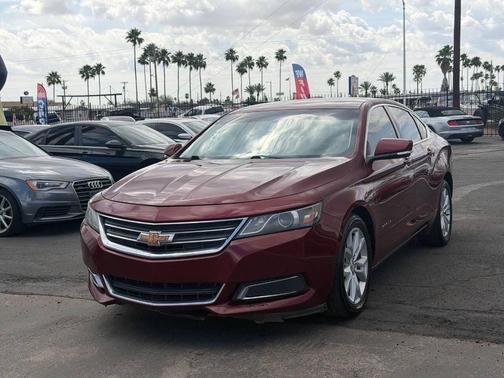 Siren Red Tintcoat 2017 Chevrolet Impala 1LT