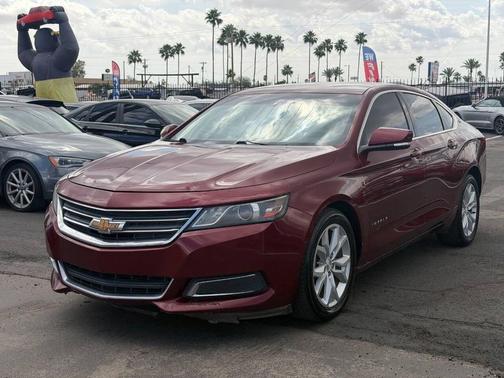 Siren Red Tintcoat 2017 Chevrolet Impala 1LT