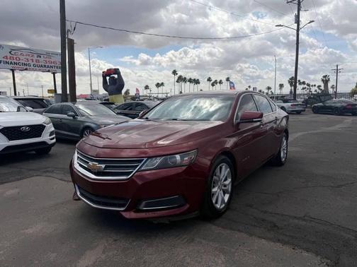 Siren Red Tintcoat 2017 Chevrolet Impala 1LT