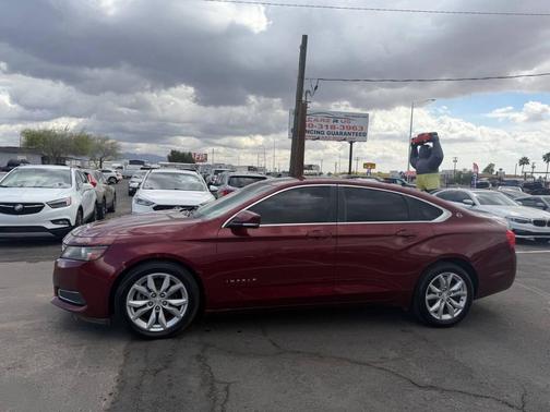 Siren Red Tintcoat 2017 Chevrolet Impala 1LT