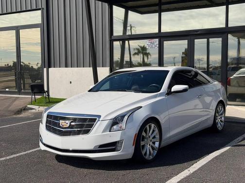 Crystal White Tricoat 2015 Cadillac ATS 2.0L Turbo Luxury