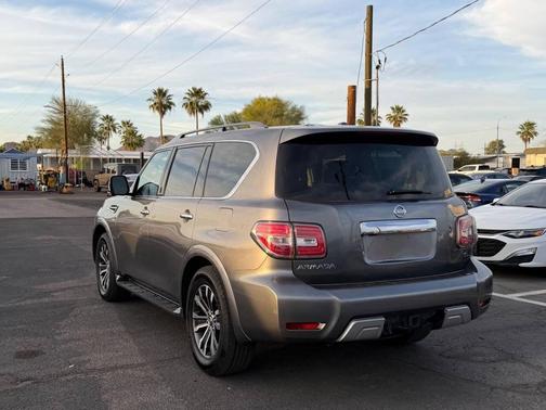 Brilliant Silver 2018 Nissan Armada SL