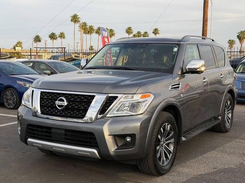 Brilliant Silver 2018 Nissan Armada SL
