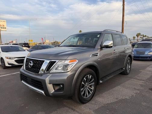 Brilliant Silver 2018 Nissan Armada SL