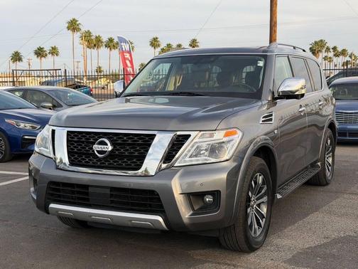Brilliant Silver 2018 Nissan Armada SL