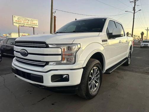 White 2019 Ford F-150 Lariat