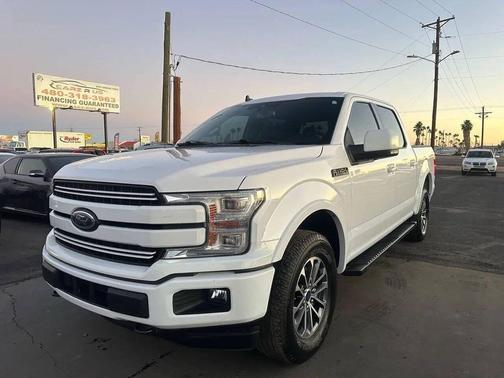 White 2019 Ford F-150 Lariat