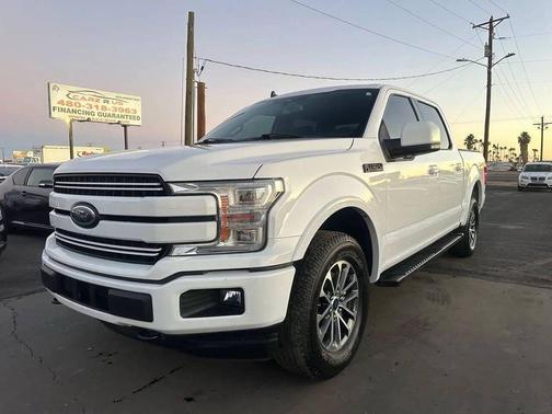White 2019 Ford F-150 Lariat