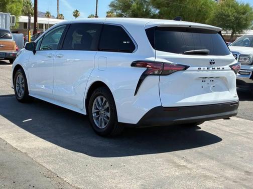 White 2022 Toyota Sienna LE