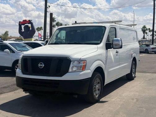 Glacier White 2020 Nissan NV Cargo NV2500 HD SV V8