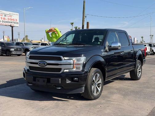 Agate Black Metallic 2019 Ford F-150 Platinum