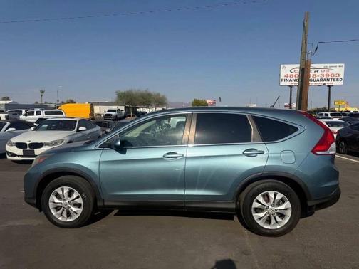 Teal 2013 Honda CR-V EX