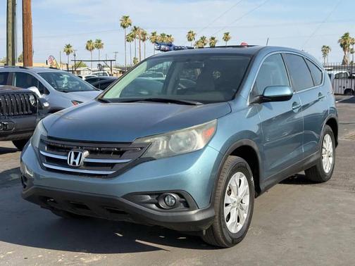 Teal 2013 Honda CR-V EX