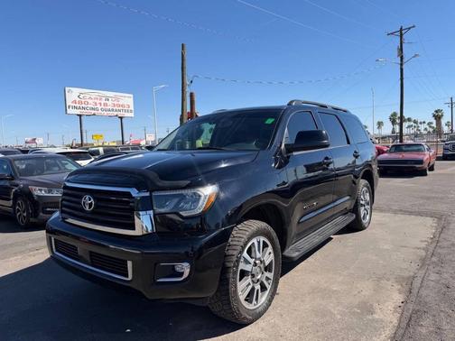 Midnight Black Metallic 2018 Toyota Sequoia TRD Sport