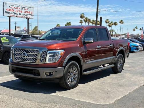 Forged Copper Metallic 2019 Nissan Titan Platinum Reserve