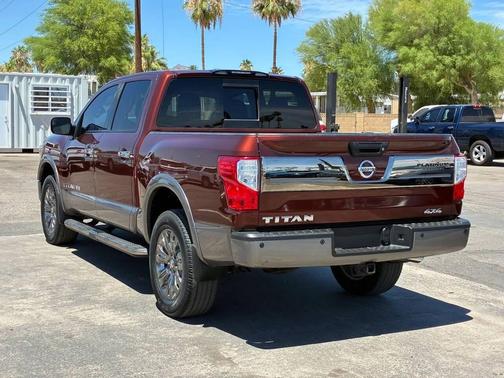 Forged Copper Metallic 2019 Nissan Titan Platinum Reserve