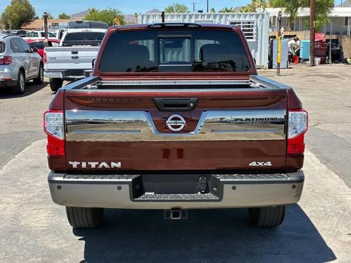 Forged Copper Metallic 2019 Nissan Titan Platinum Reserve