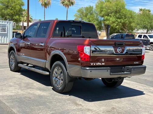 Forged Copper Metallic 2019 Nissan Titan Platinum Reserve