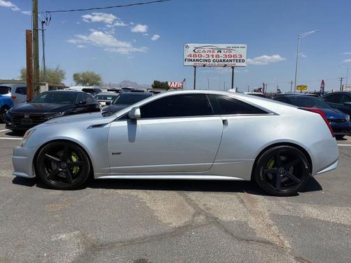 Radiant Silver Metallic 2011 Cadillac CTS-V Base